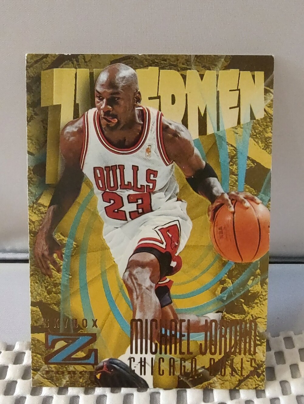 Michael Jordan 1997 NBA Properties Inc Chicago Bulls Sky Box